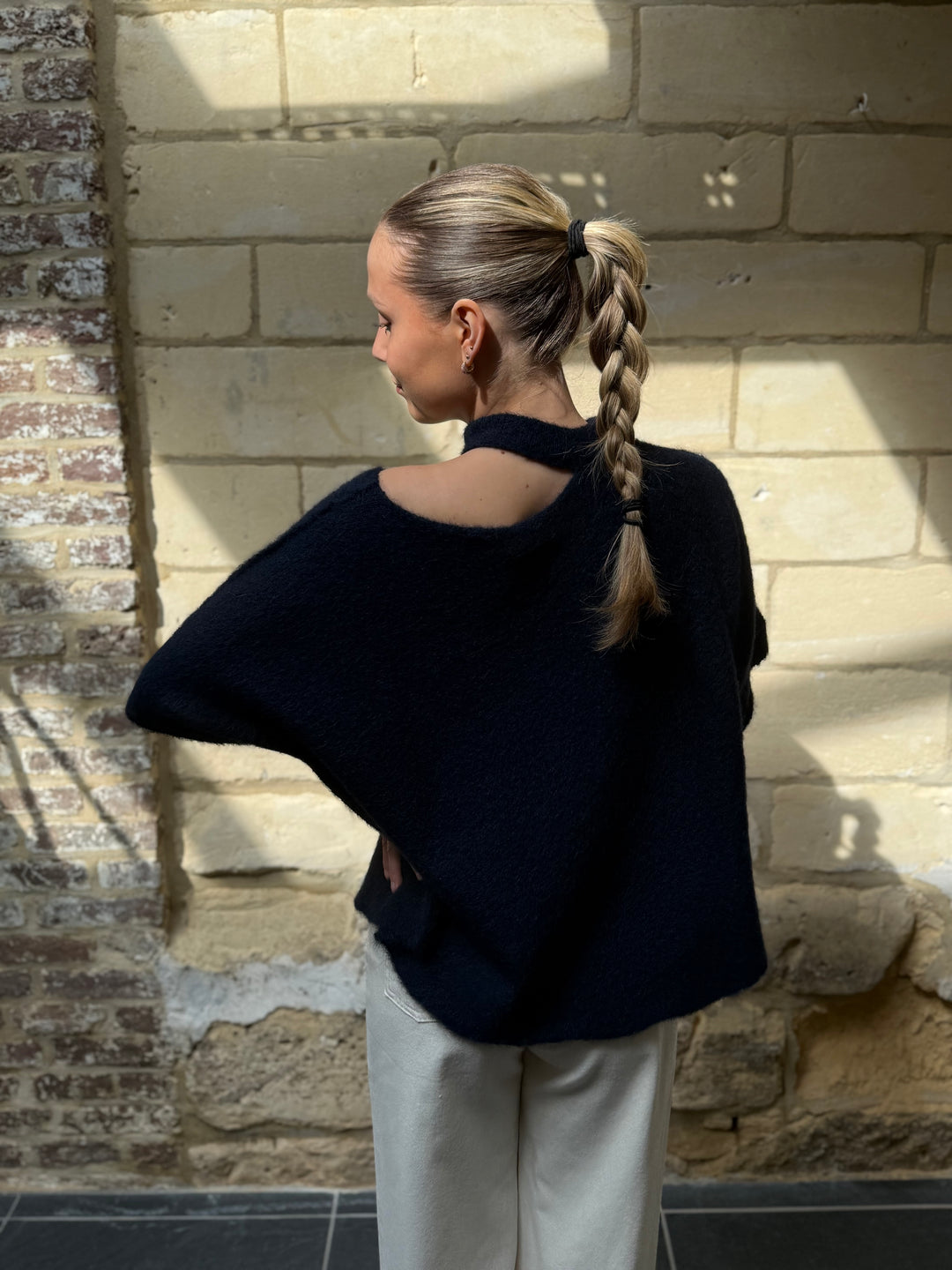 Top Lilly Marine Blauw