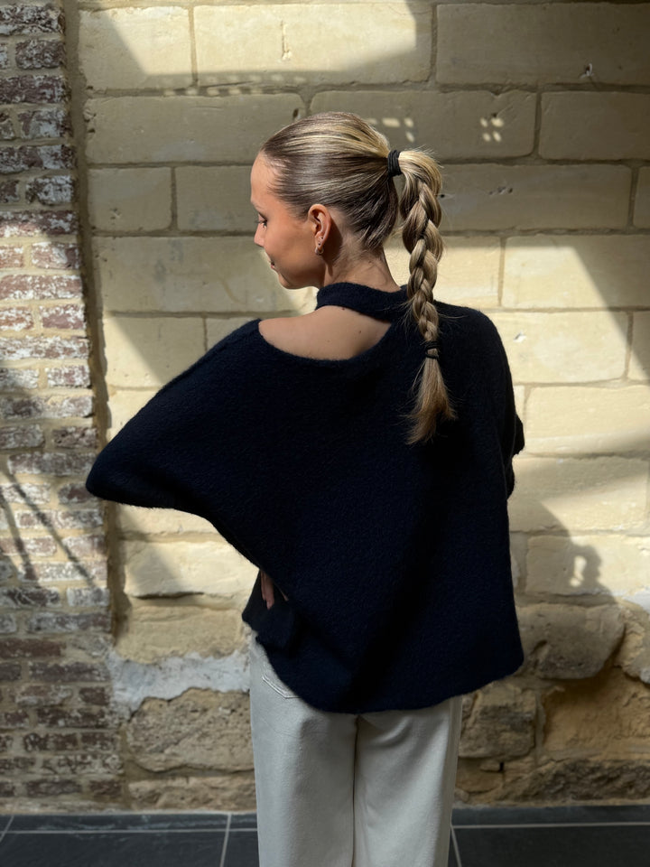 Top Lilly Marine Blauw