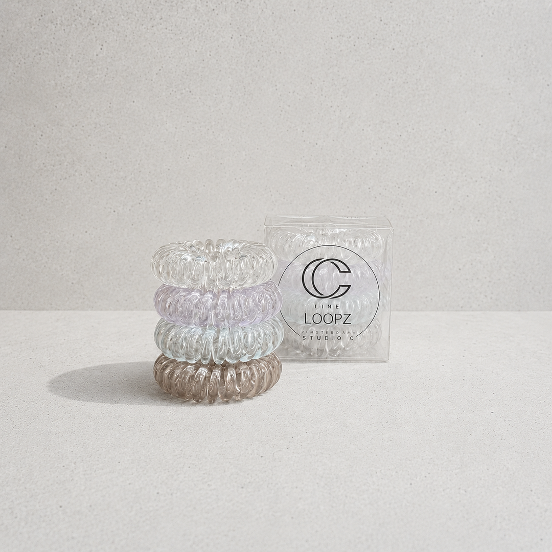 Loopz Spiraal Haarelastiekjes – Clean and Cold