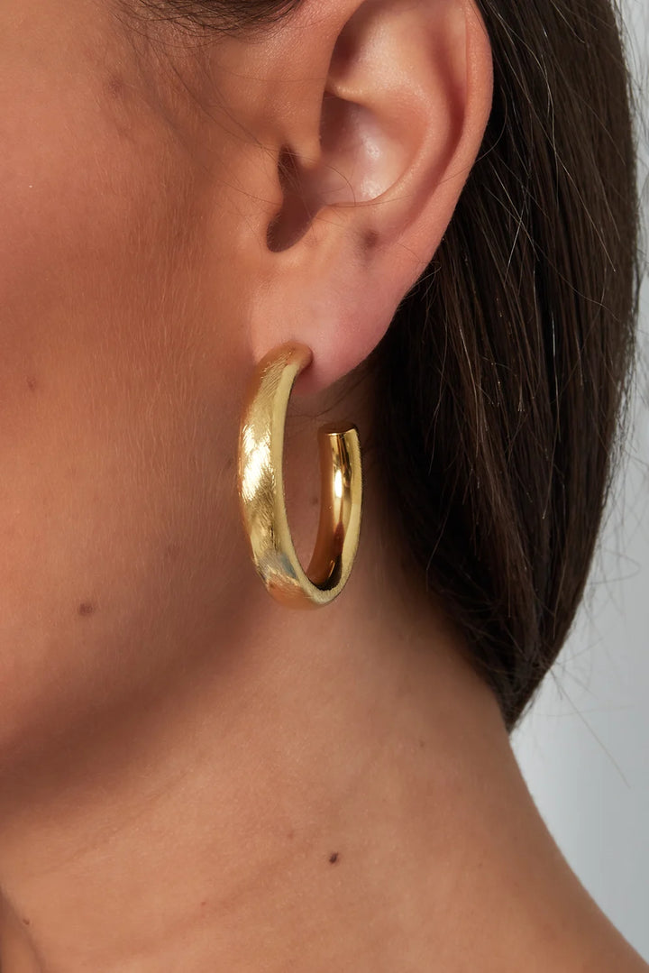 Oorbellen Goud Chunky Zilla