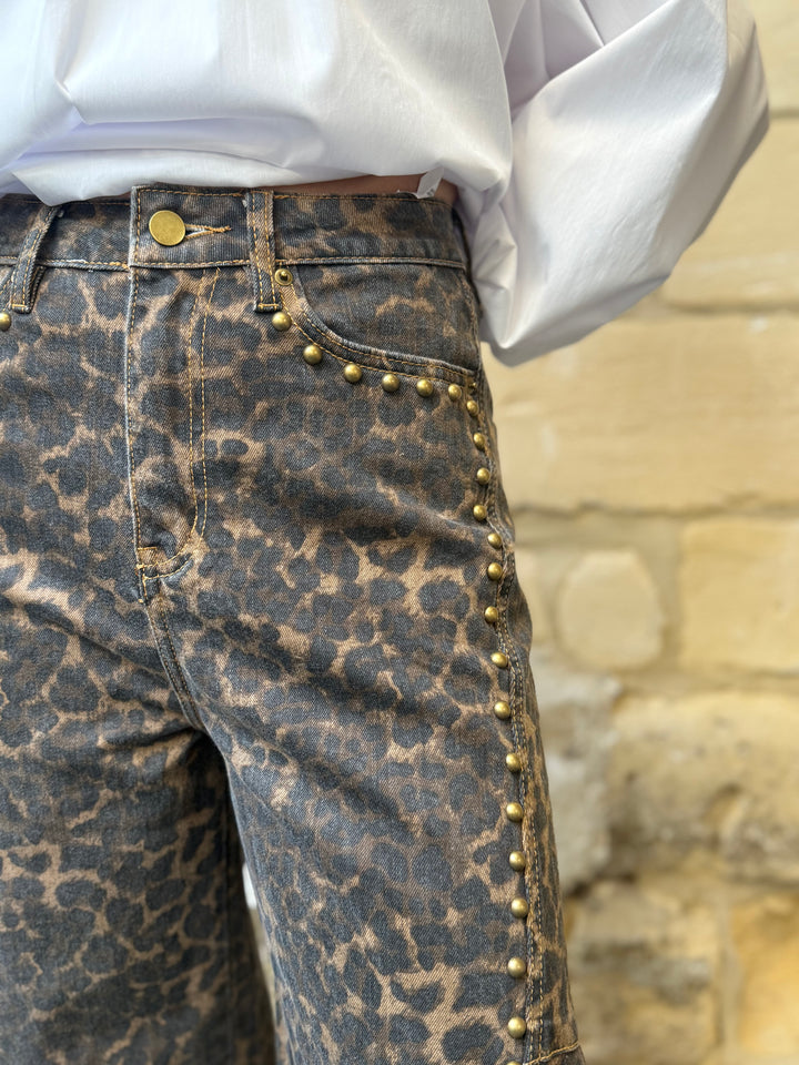 Broek Fay Panterprint Balloon
