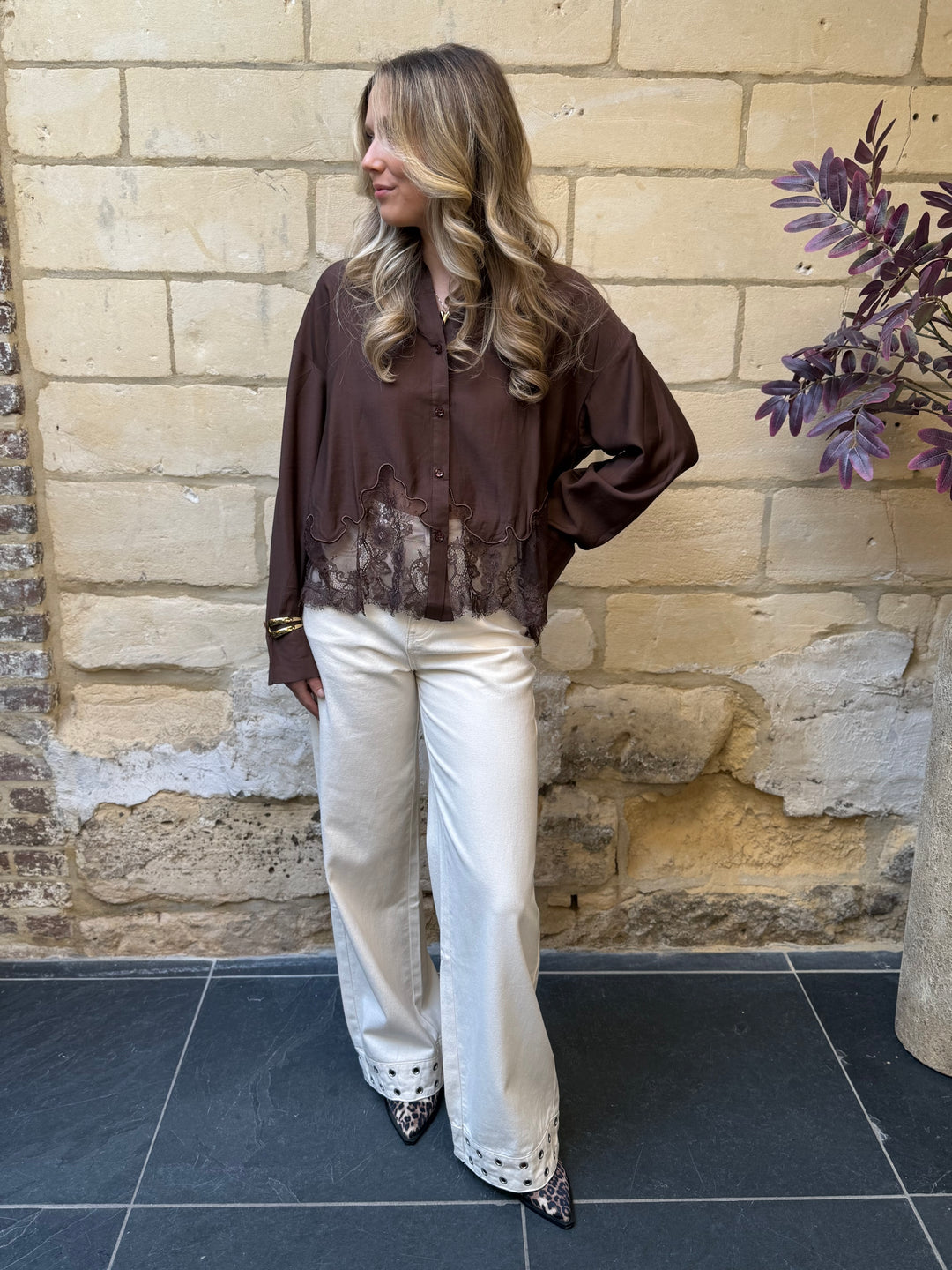 Blouse Lola Bruin
