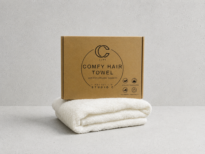 Bamboe Haarhanddoek Comfy Hair Towel