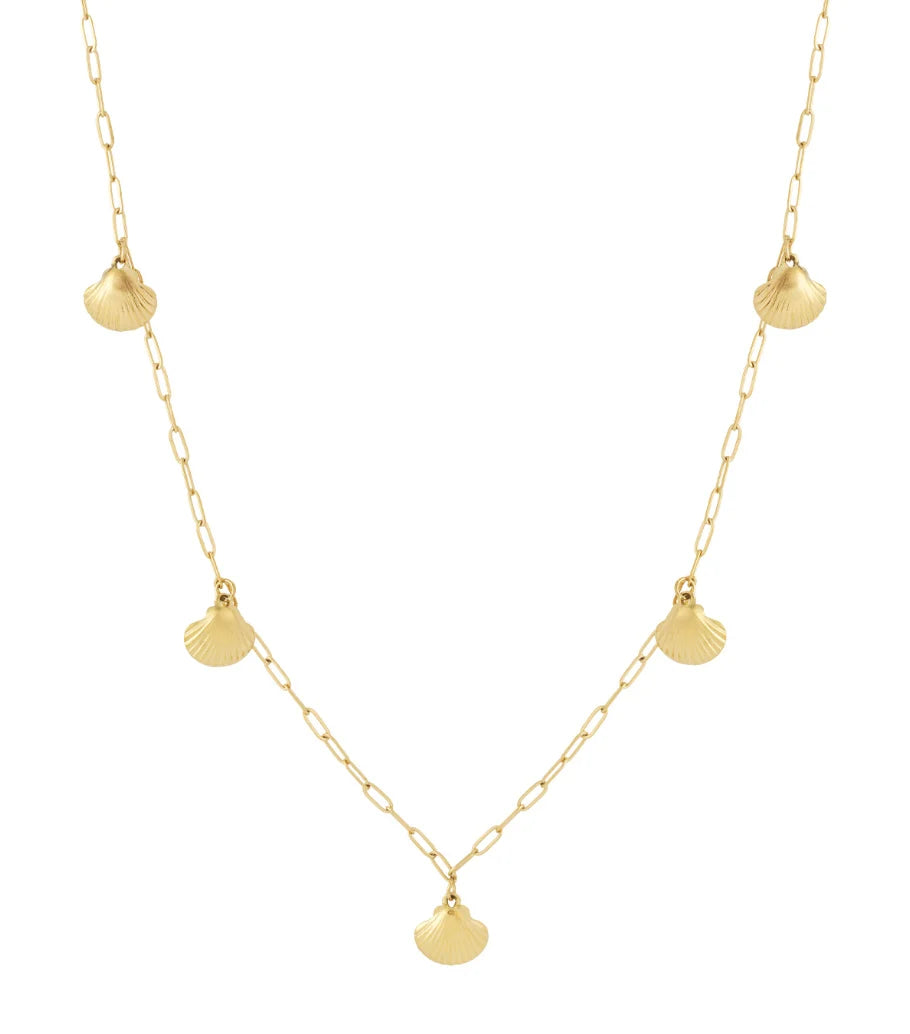Ketting Lang Goud Schelpen Sandy