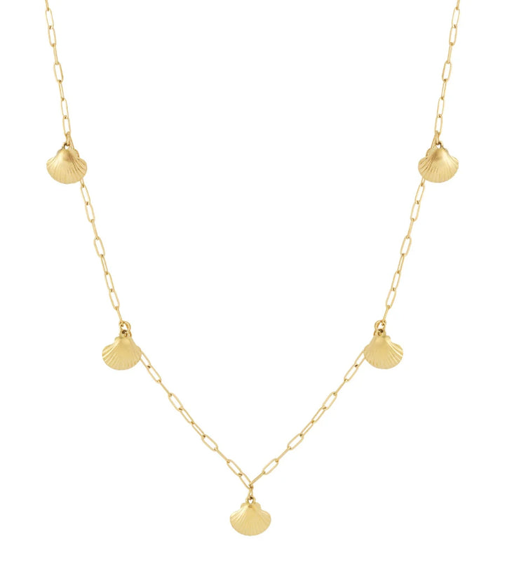 Ketting Lang Goud Schelpen Sandy